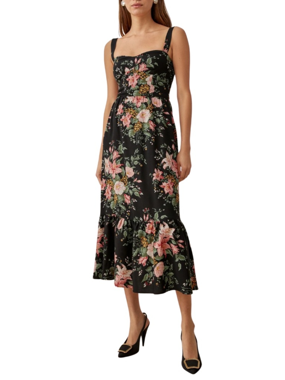 NEW Reformation Celestia Dress Hayden 12 - Picture 13 of 17